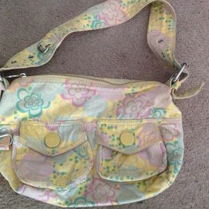 GAP HOBO Trench SHOULDER BAG, Pastel FLORAL
